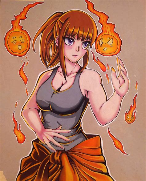 fire force maki fanart|More.